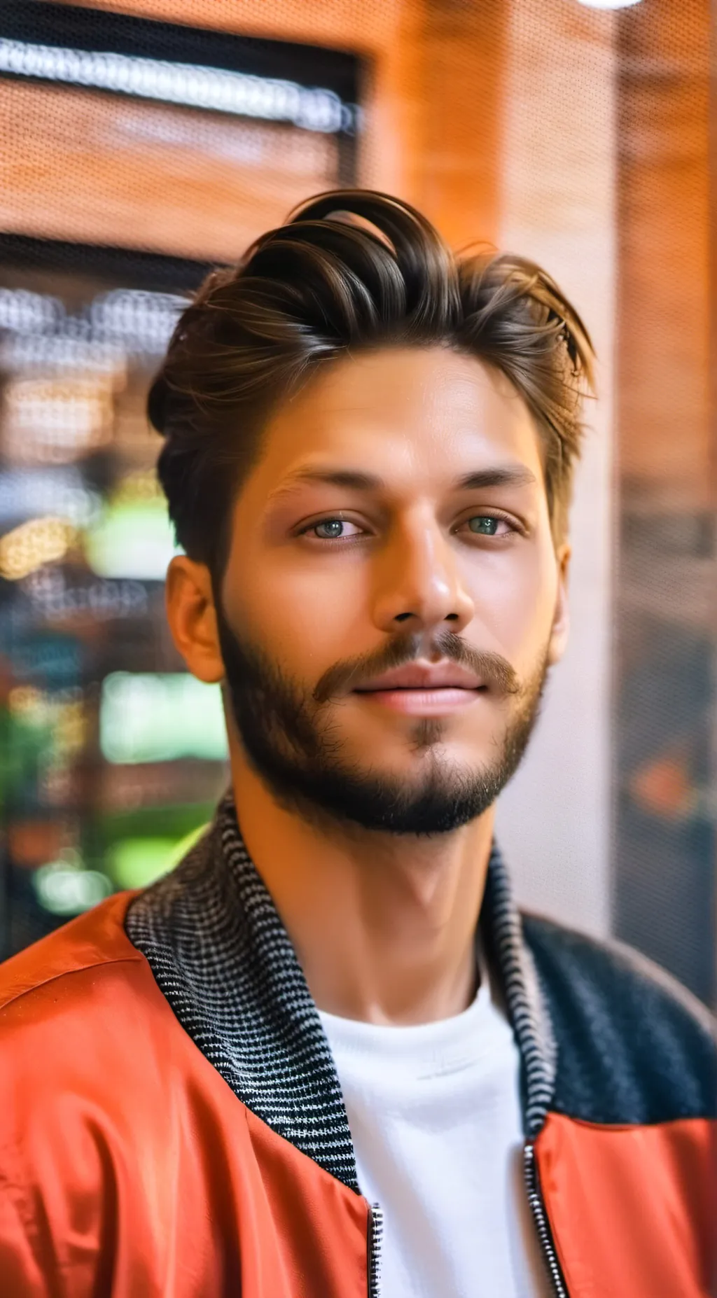 ai character: Max background