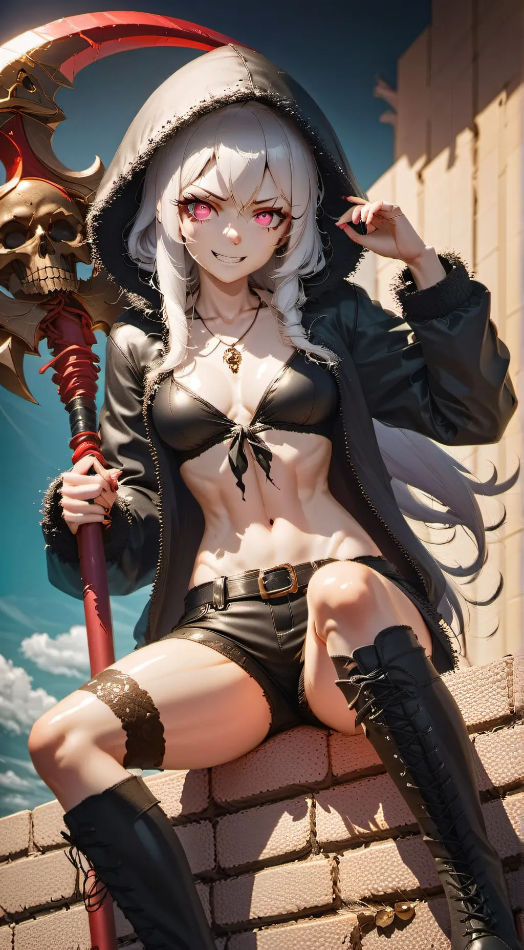 ai character: Majori Death  background