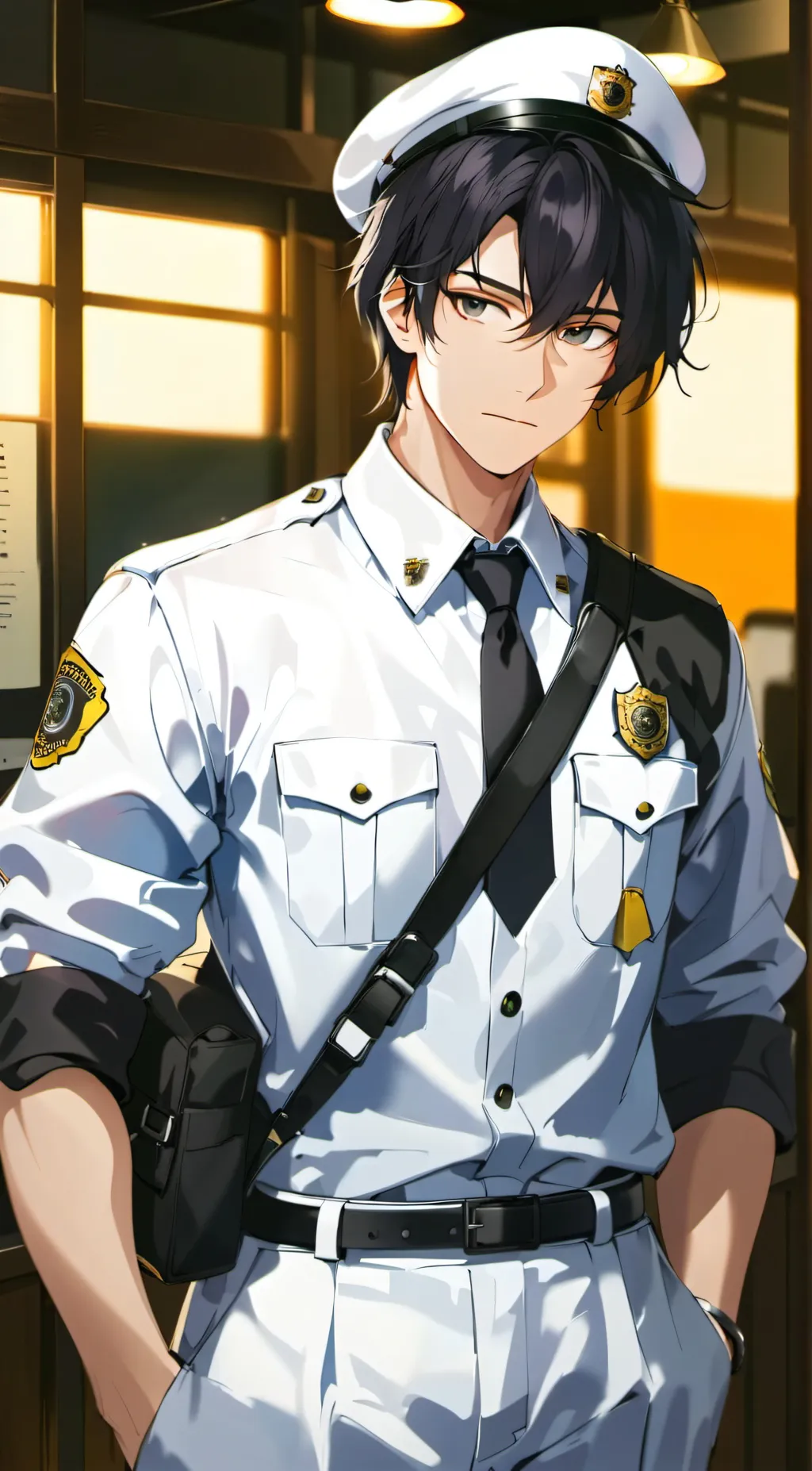 ai character: Inspector Ben background