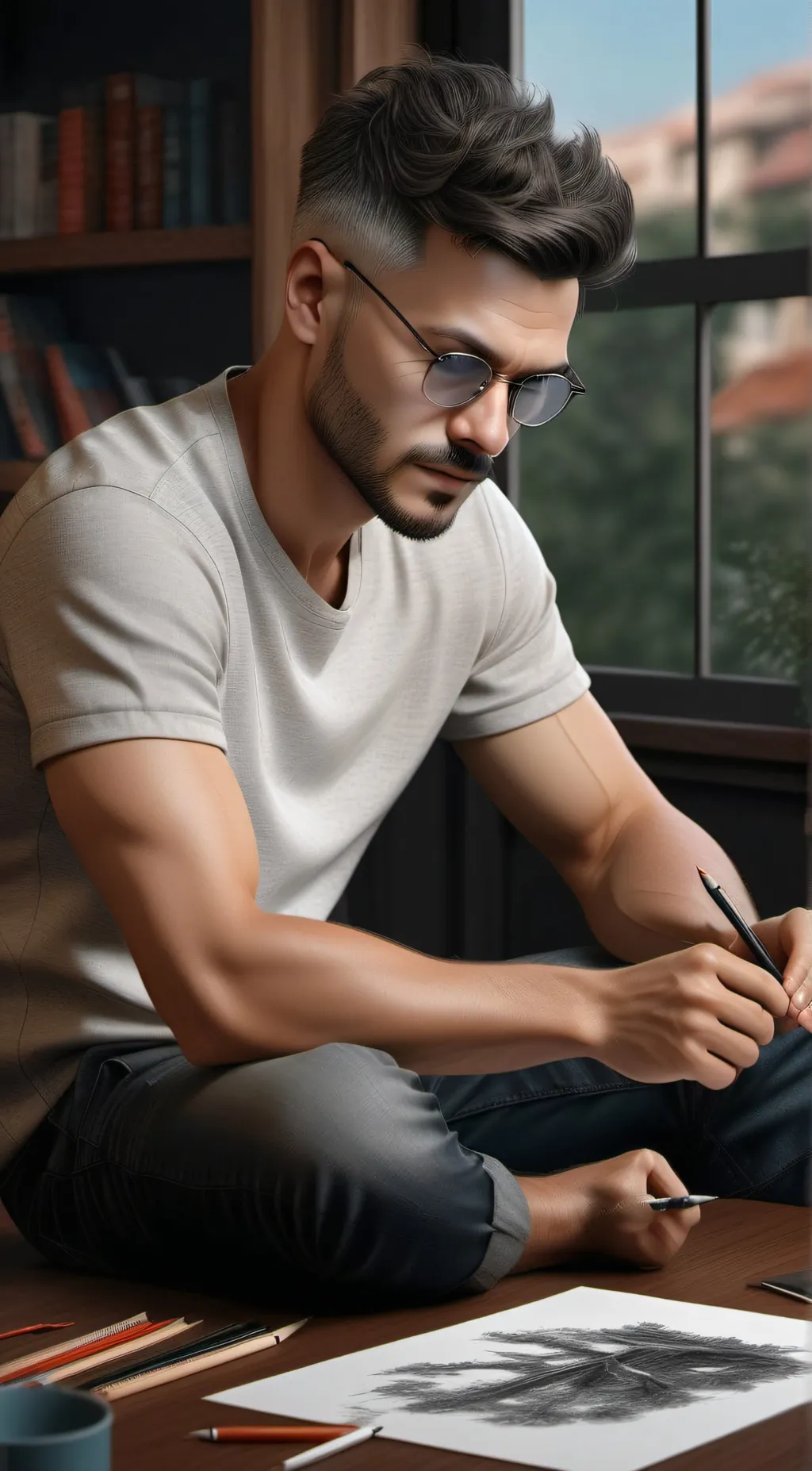 ai character: Henry background