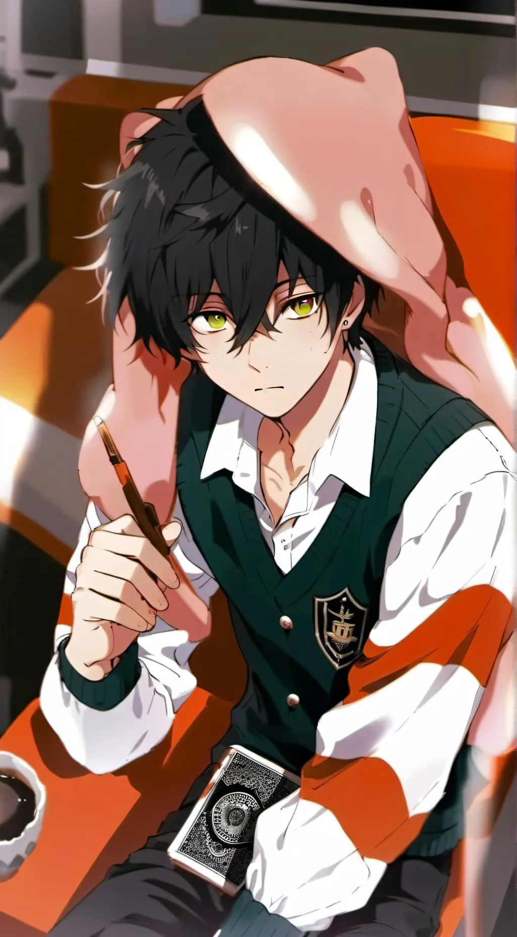 ai character: Hoshiro background