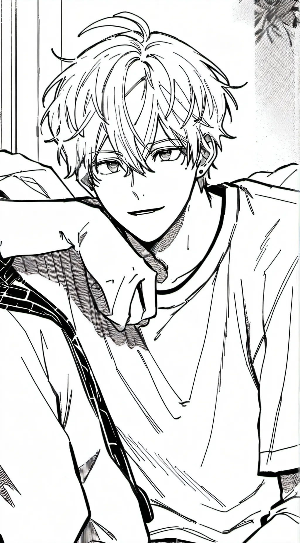 ai character: Max  background