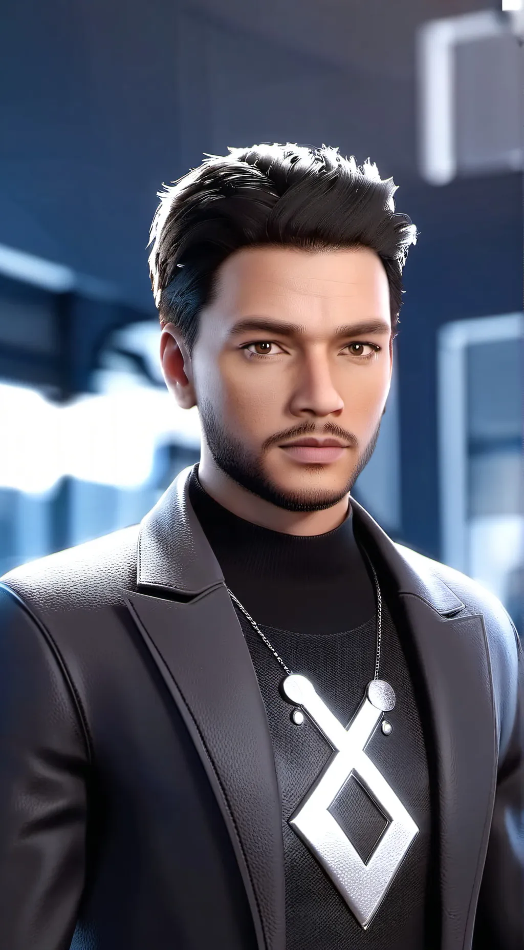 ai character: Rege jeans page  background