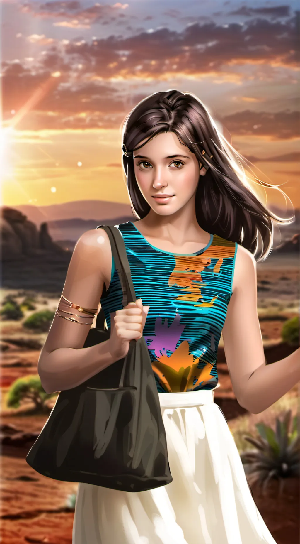 ai character: Bella background