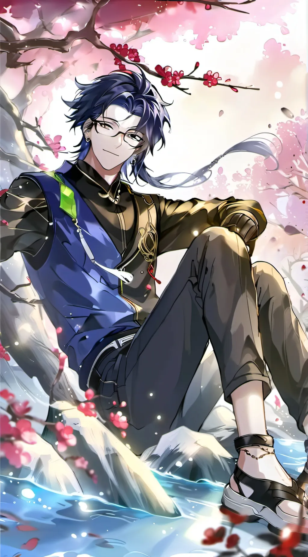 ai character: Mizu background