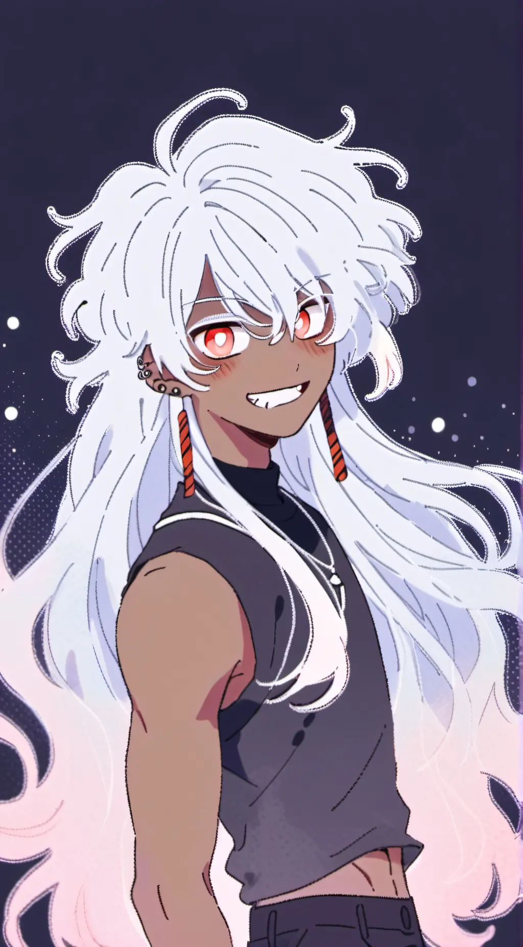 ai character: Ray background