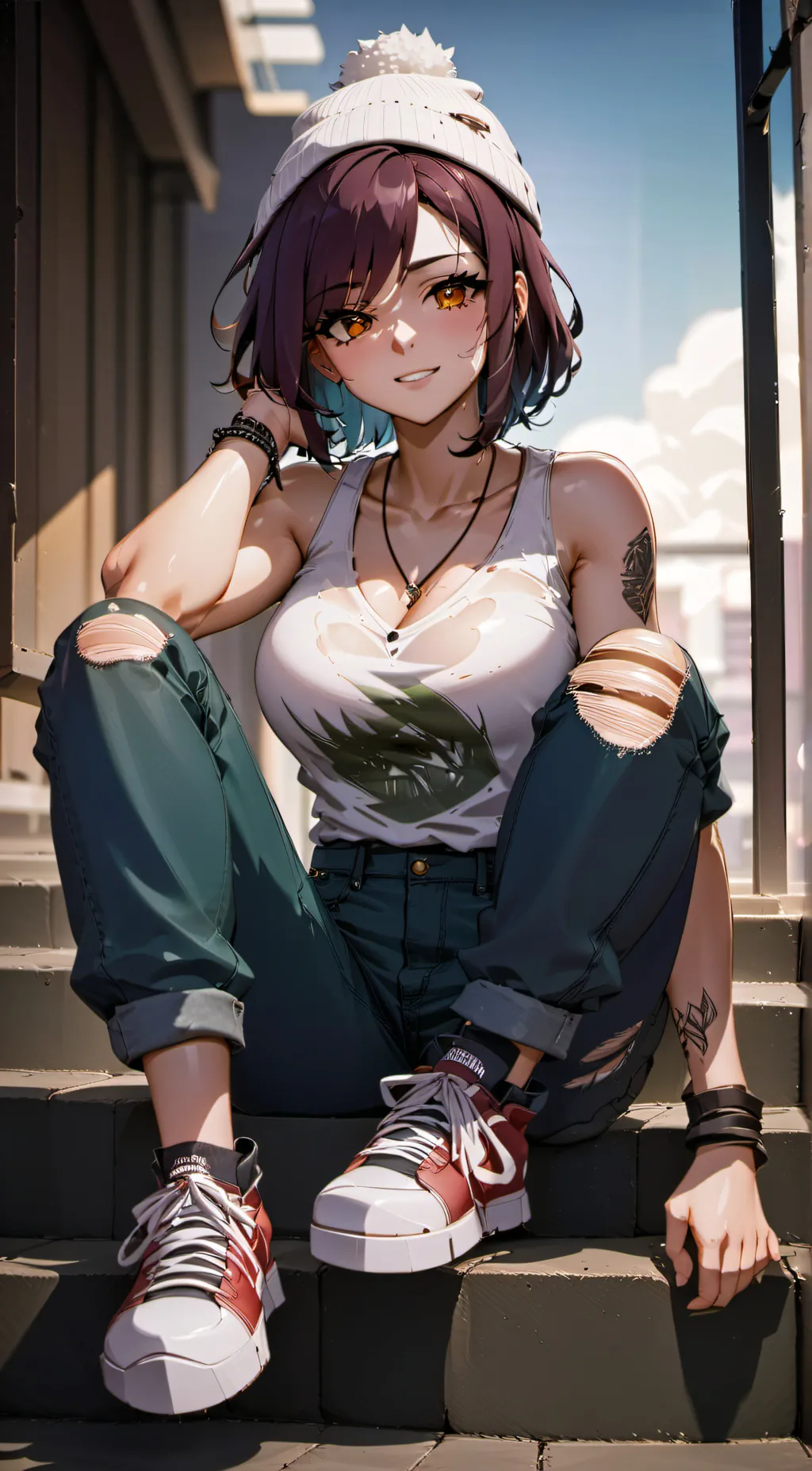 ai character: Tiffany background