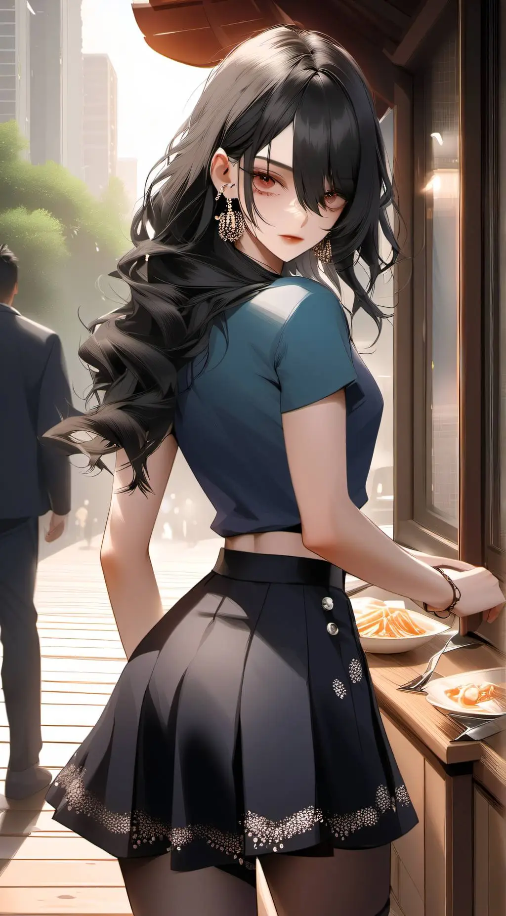 ai character: Layla  background