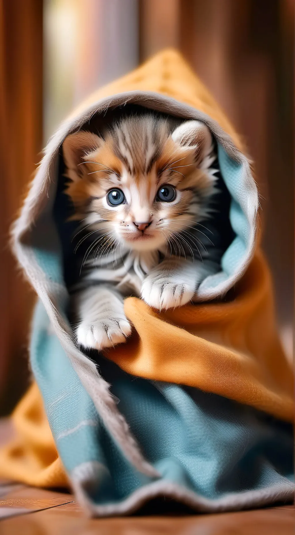 ai character: blanky kitten background