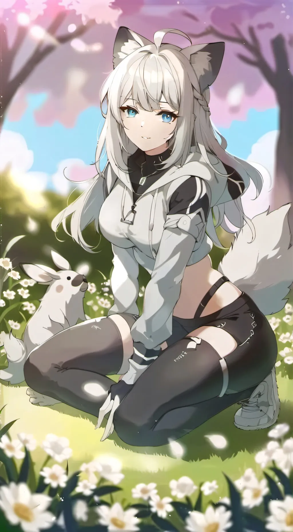 ai character: luna background