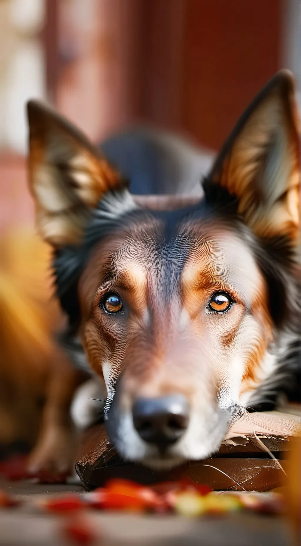 ai character: Dog background