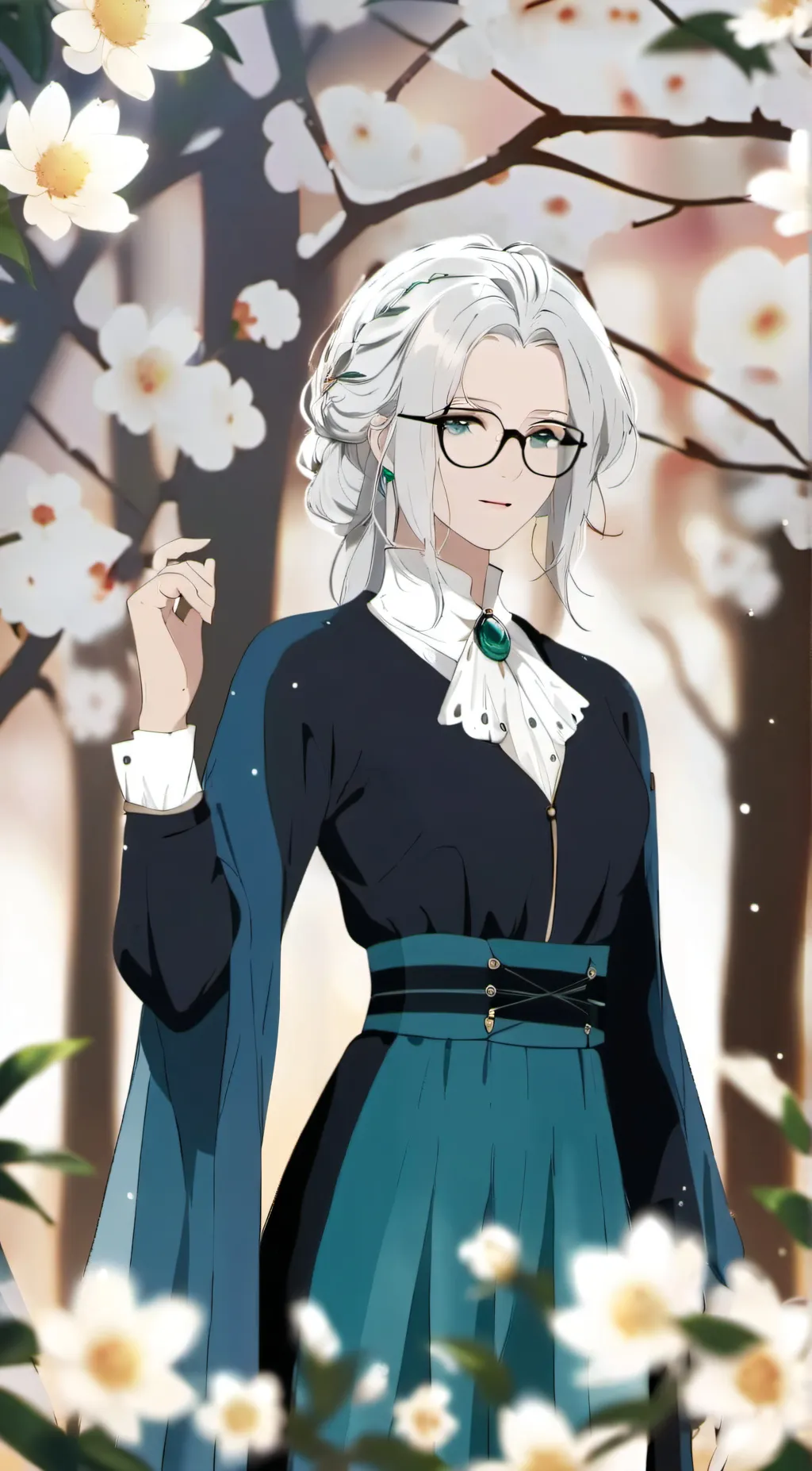 ai character: Sus Amy  background