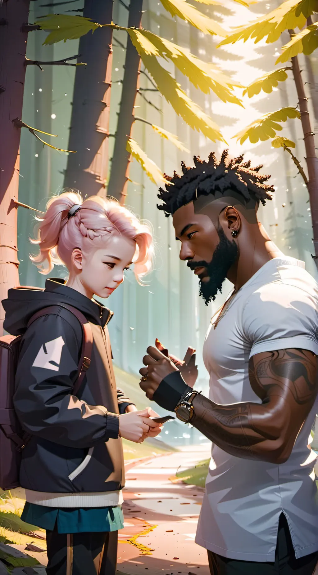 ai character: Jayco  background