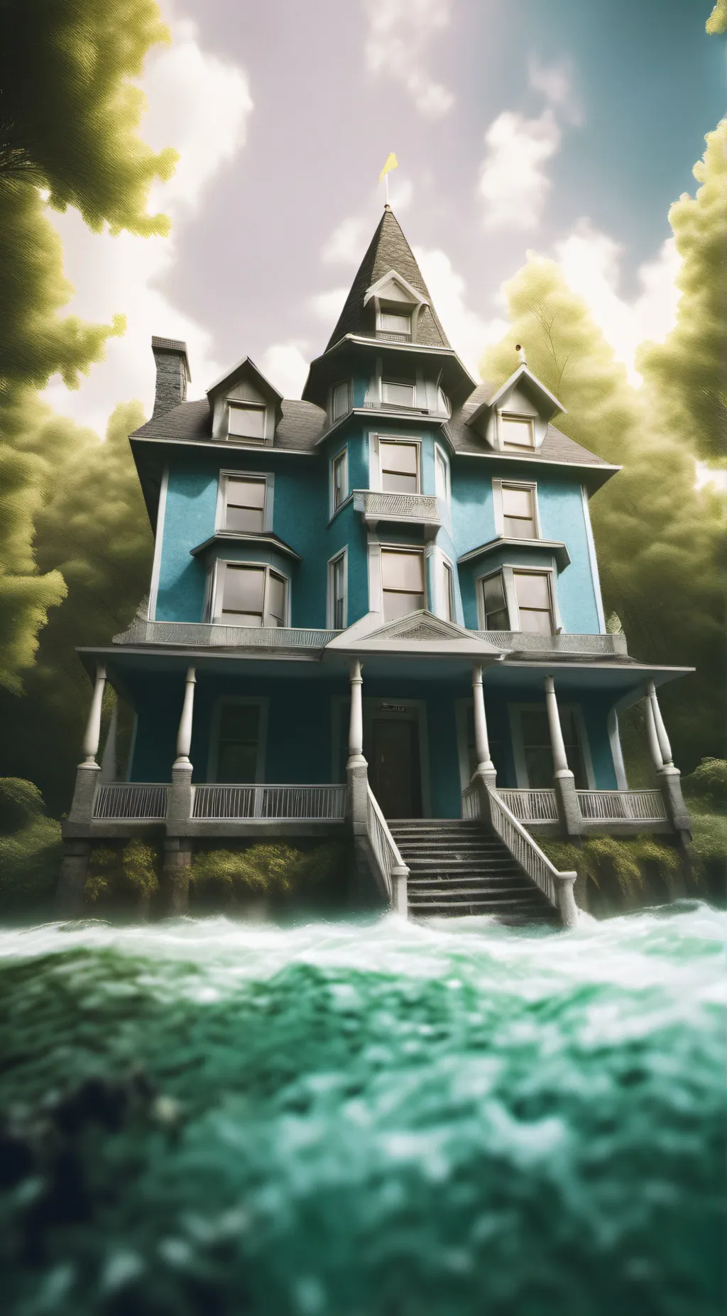 ai character: Dsmp in ur house background