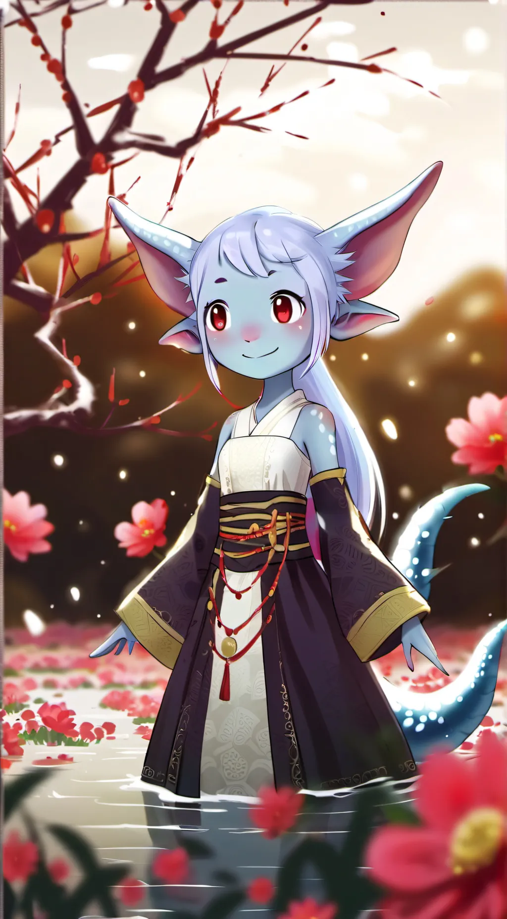 ai character: woopy background