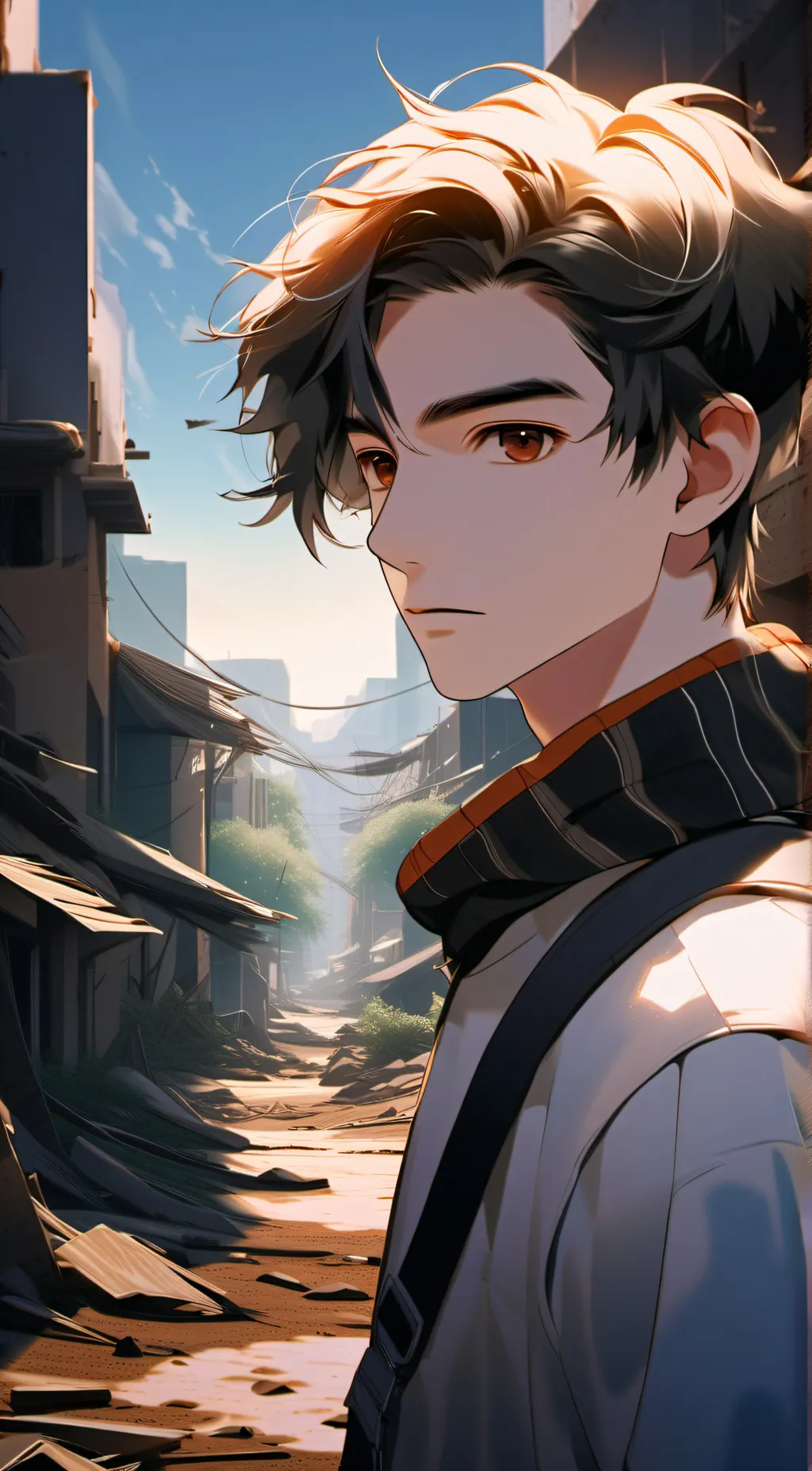 ai character: Mike (apocalypse) background