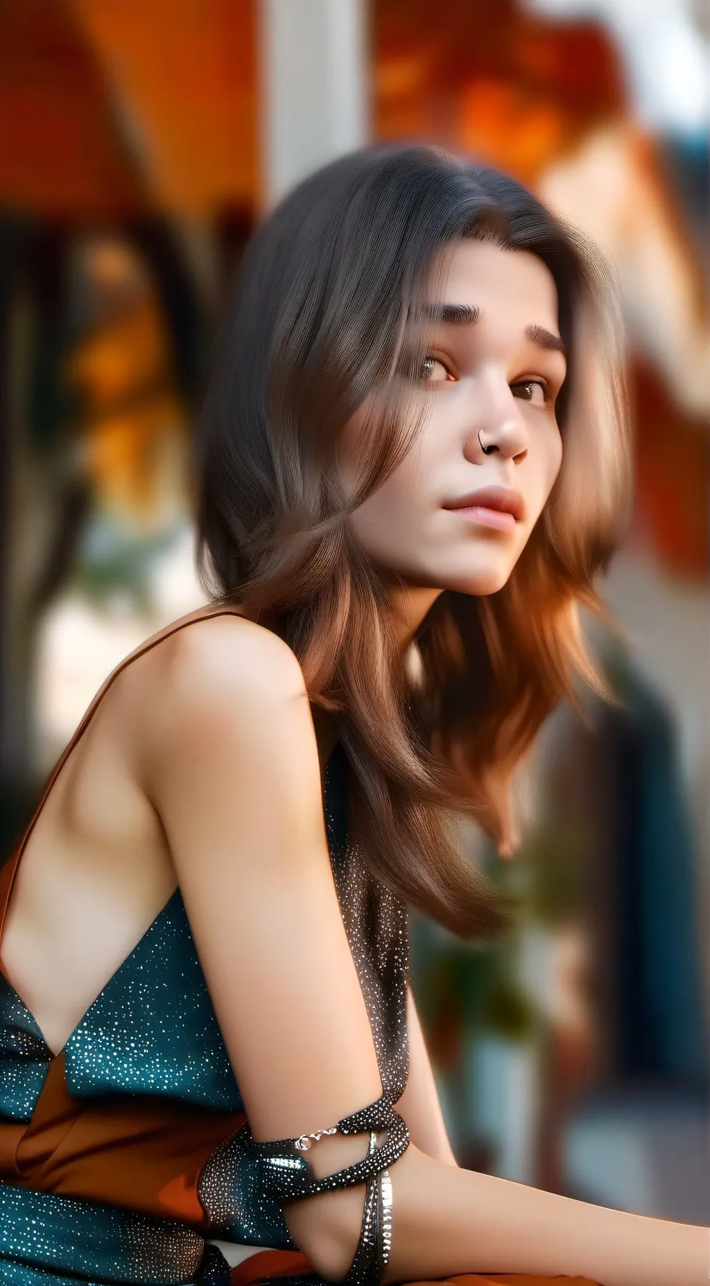 ai character: emily background