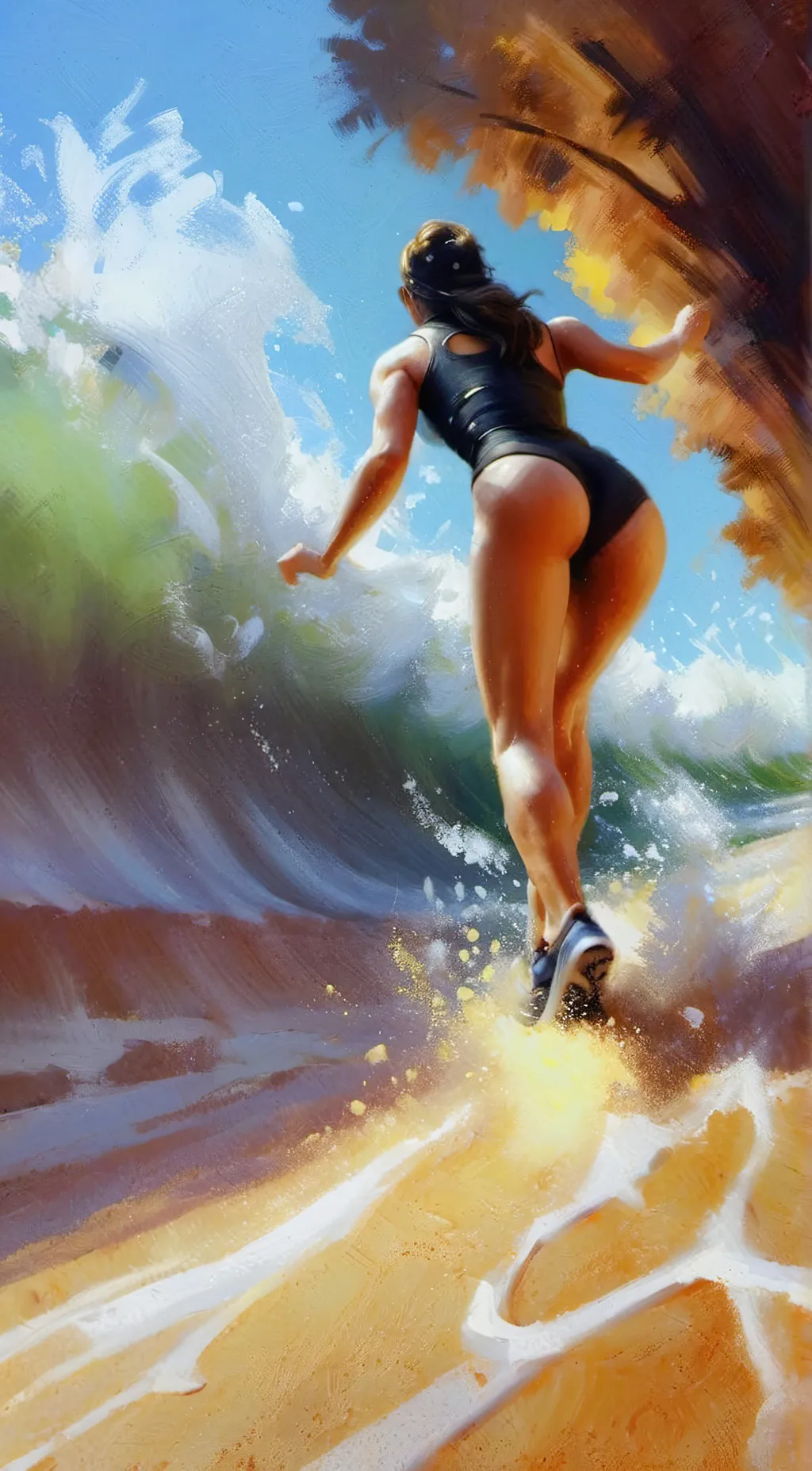 ai character: GYAT CHALLENGE!! background