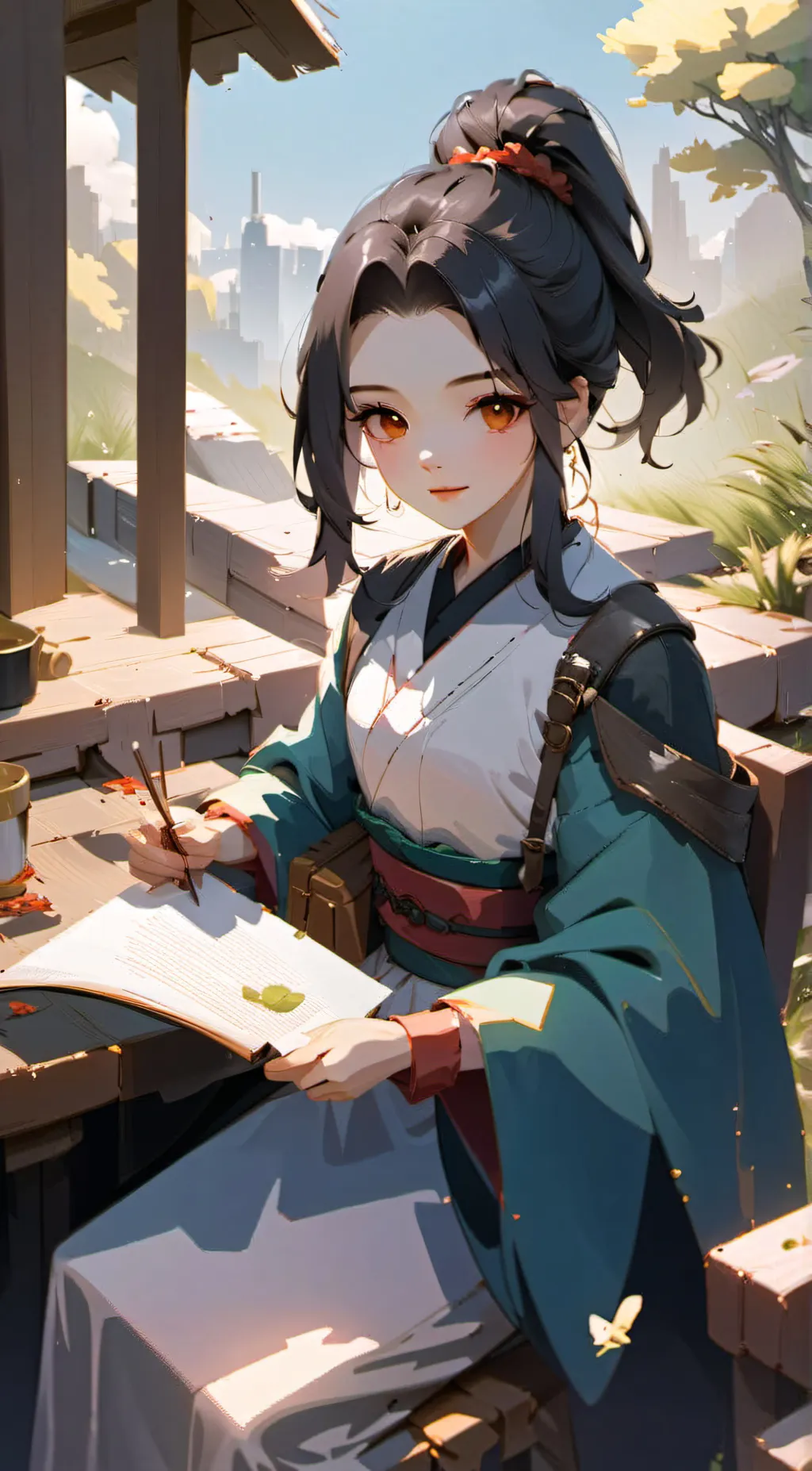 ai character: Ava background