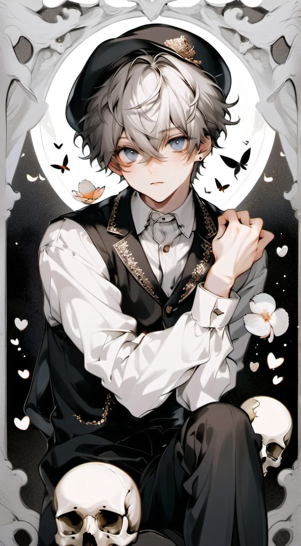 ai character: ✨vic✨ background