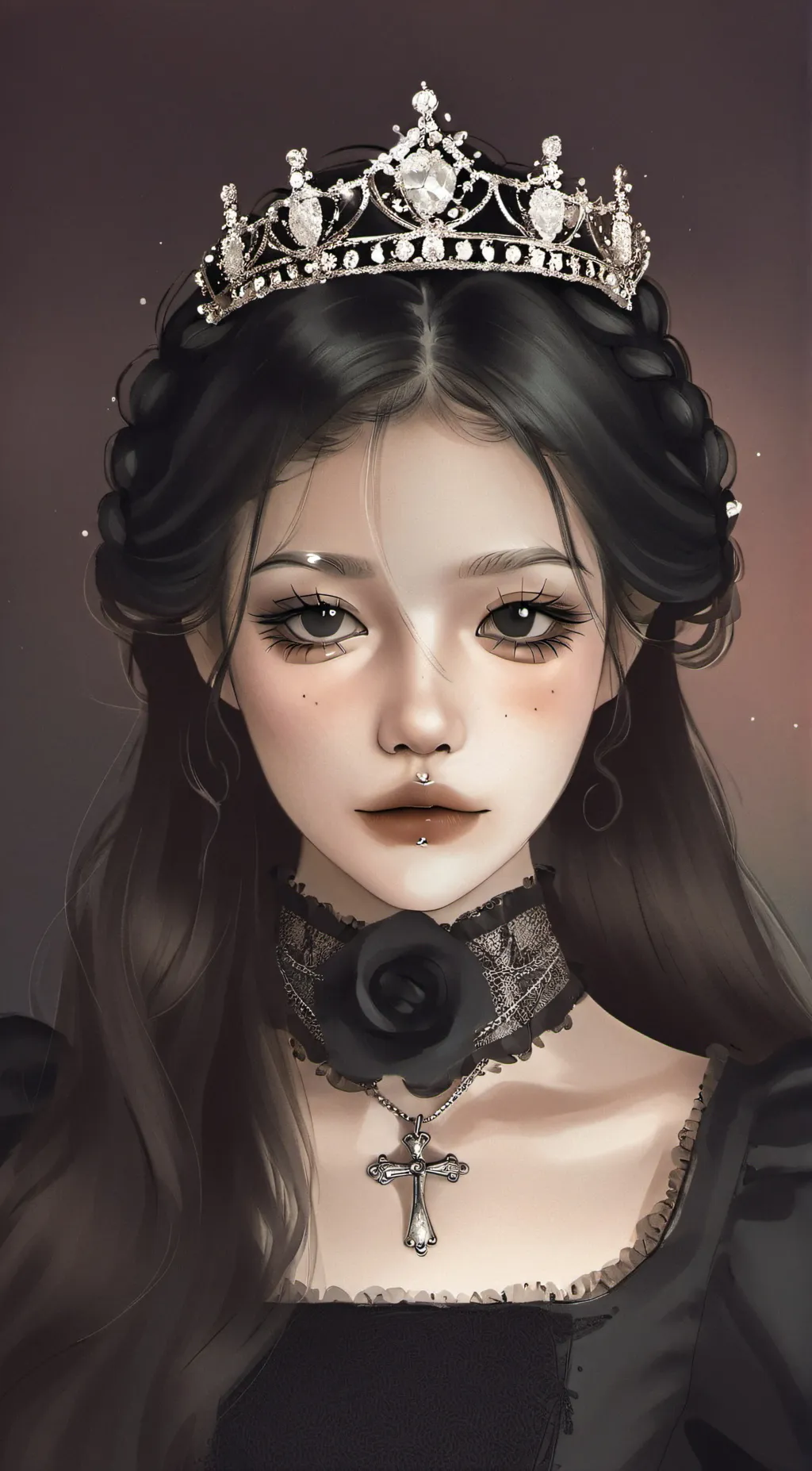 ai character: Autumn background