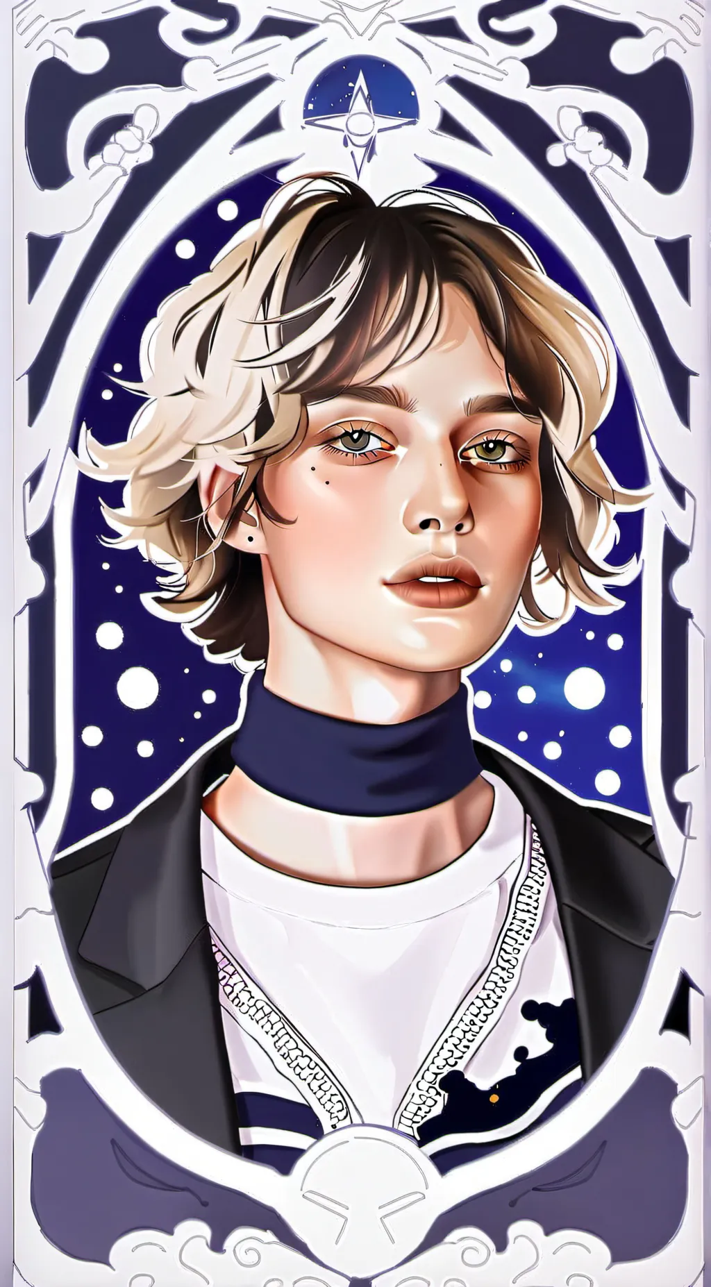 ai character: M background