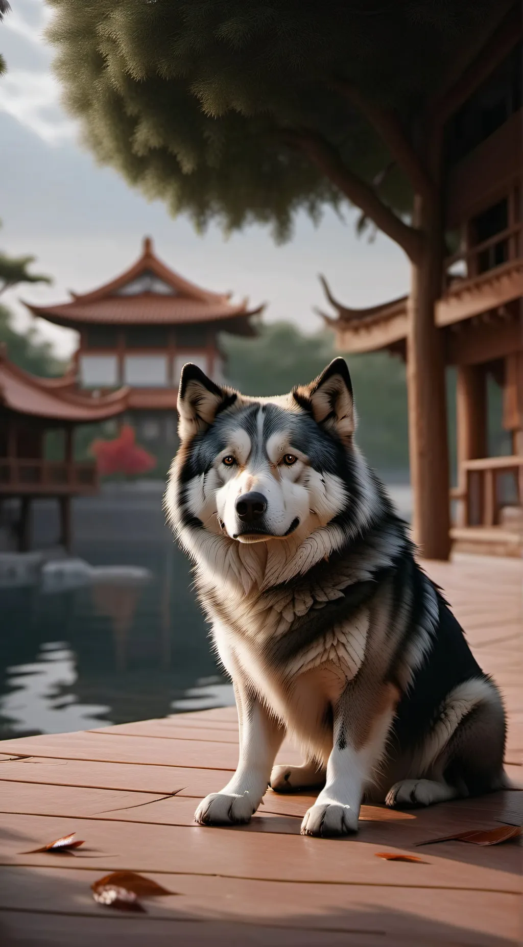 ai character: Hazbin car ride background