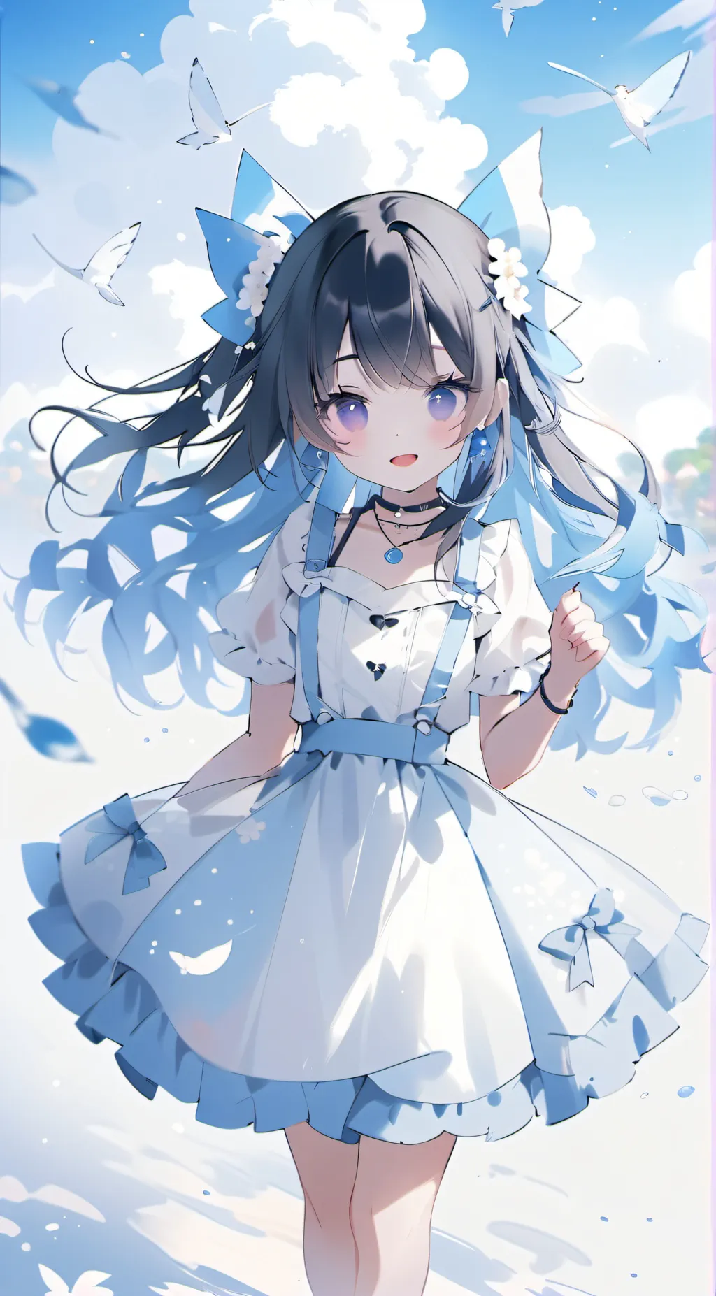 ai character: Lily background