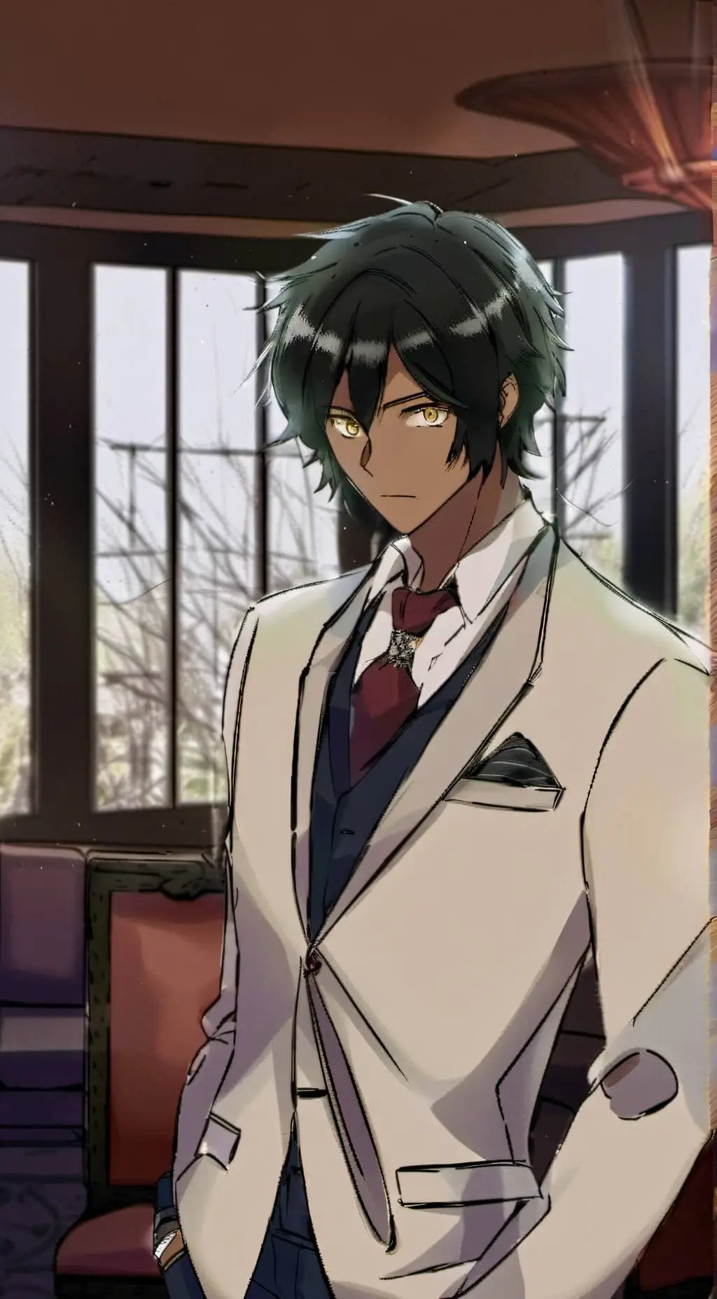 ai character: Julio  background