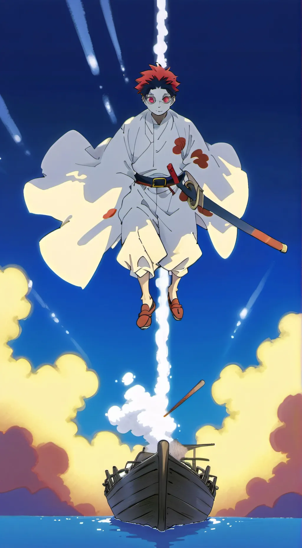 ai character: Akaza background