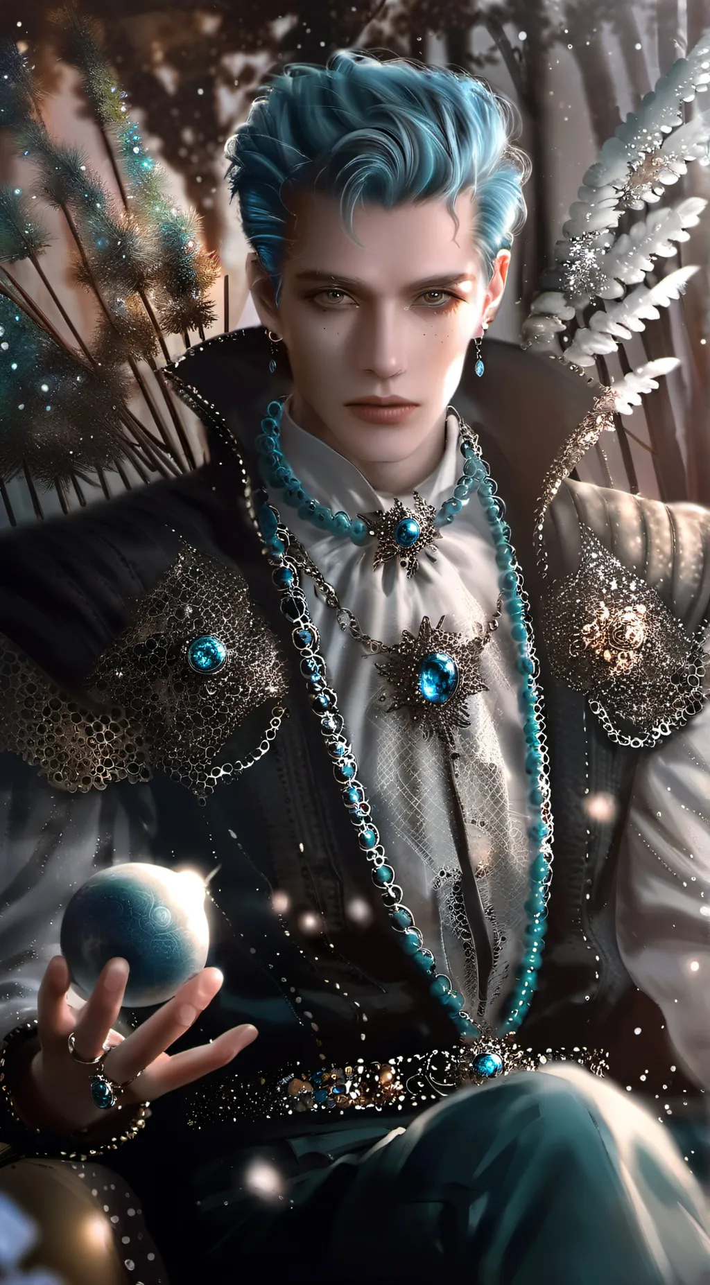 ai character: MASTER background