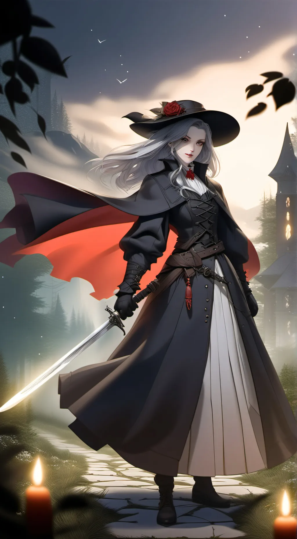 ai character: Rebecca  background