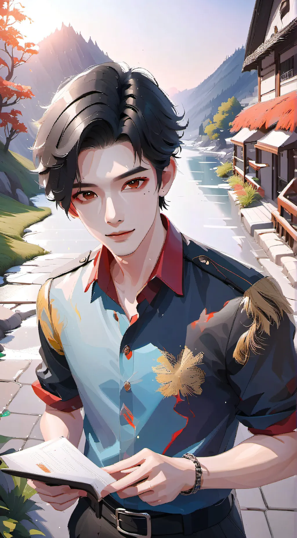 ai character: jakie background