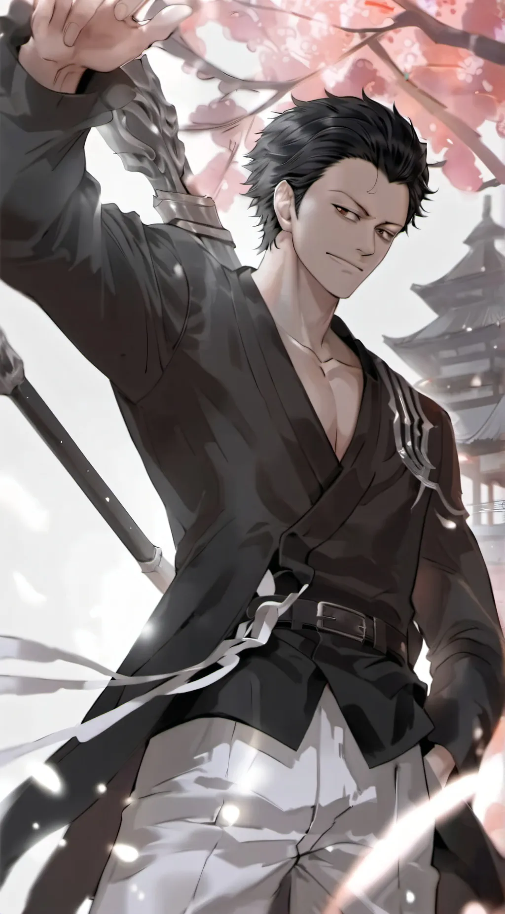 ai character: One piece 🏴‍☠️ background