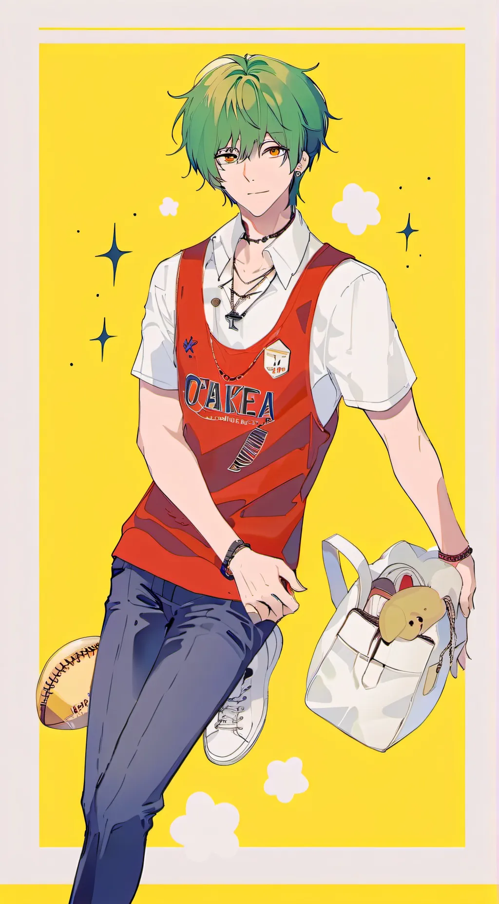 ai character: ☆《alex》☆ background