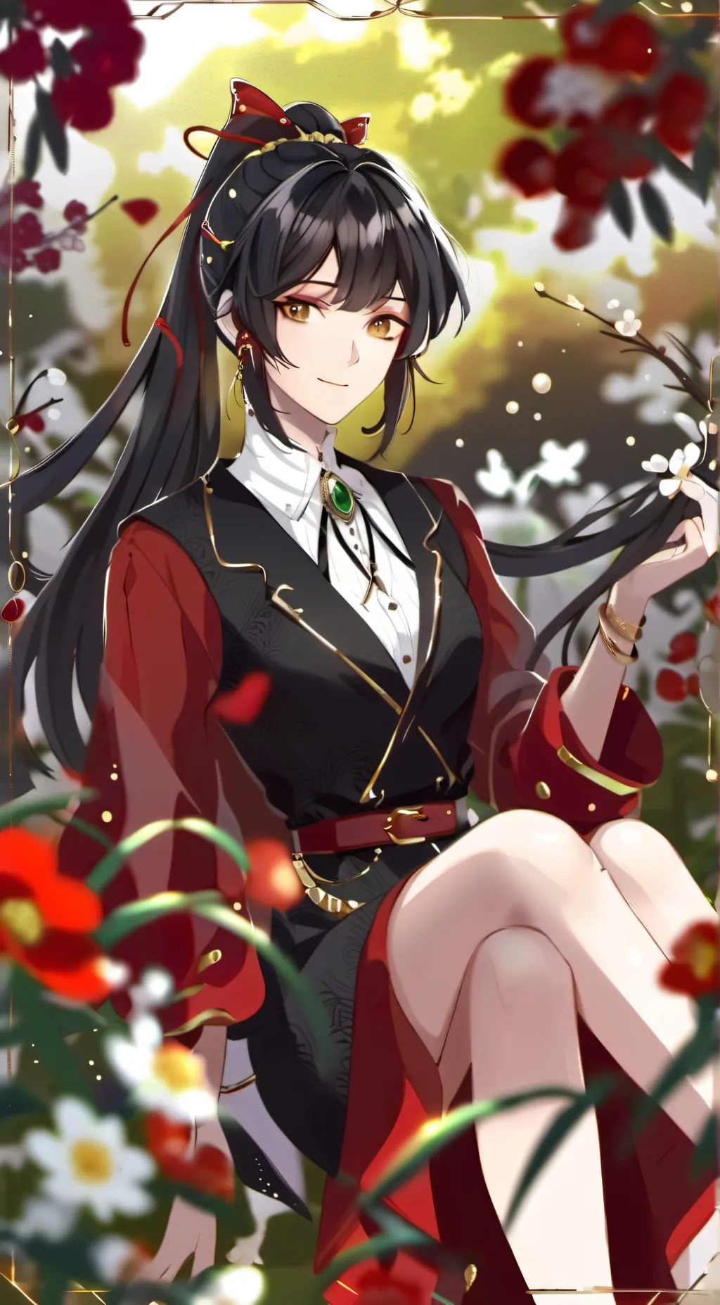 ai character: Lizzie background