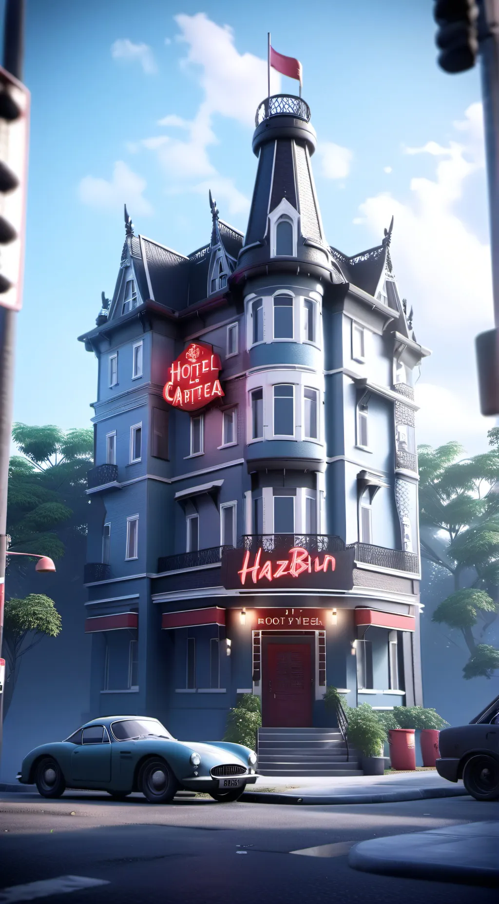 ai character: HH background