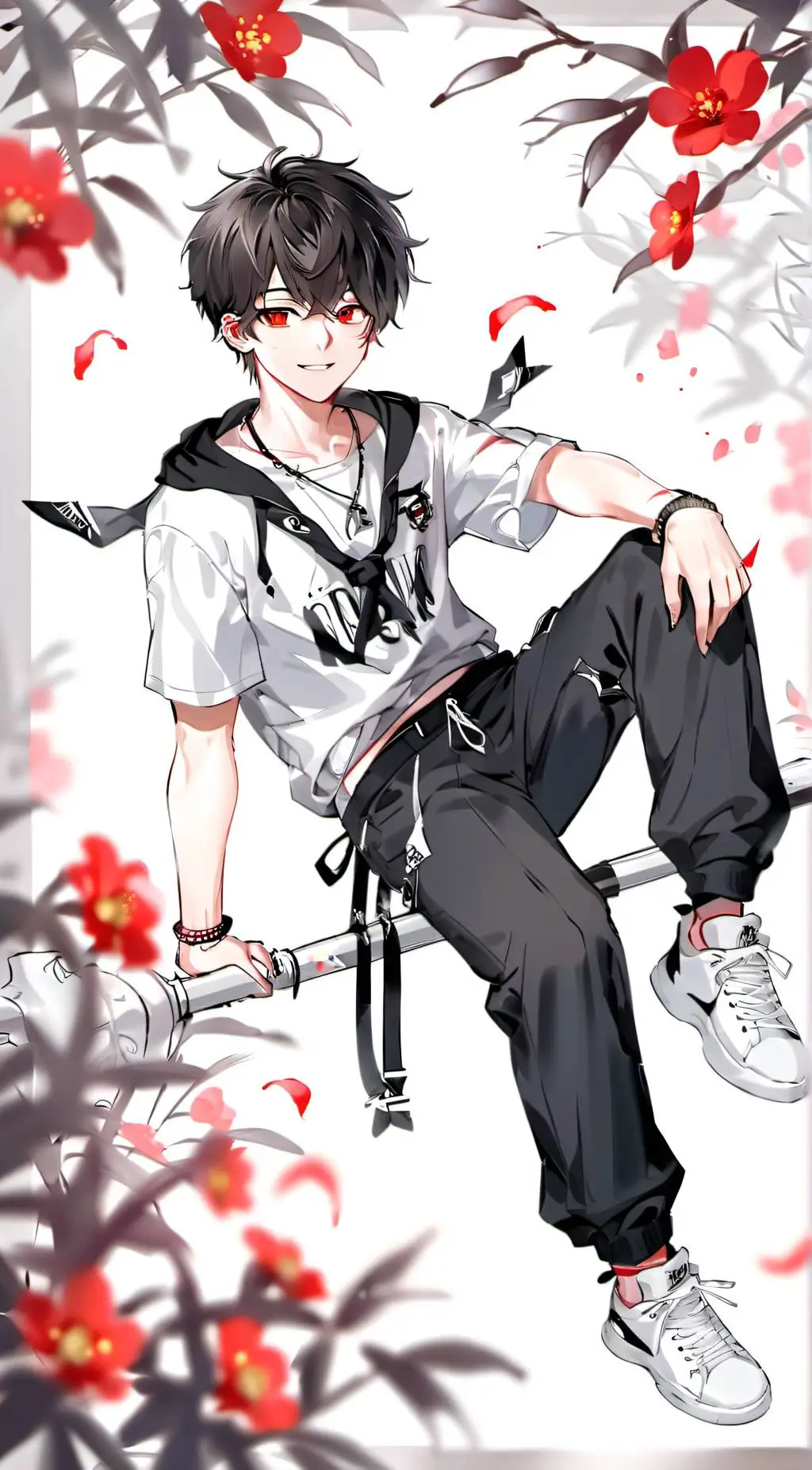 ai character: Max background