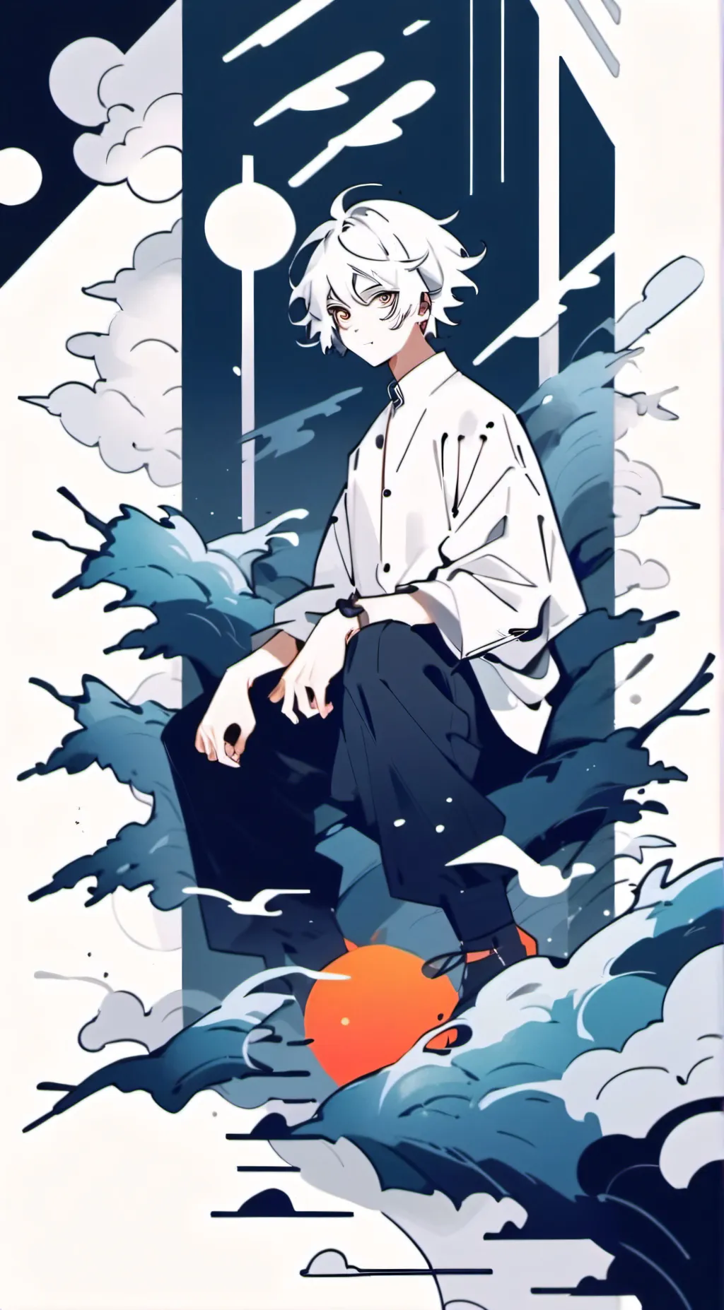 ai character: gack background