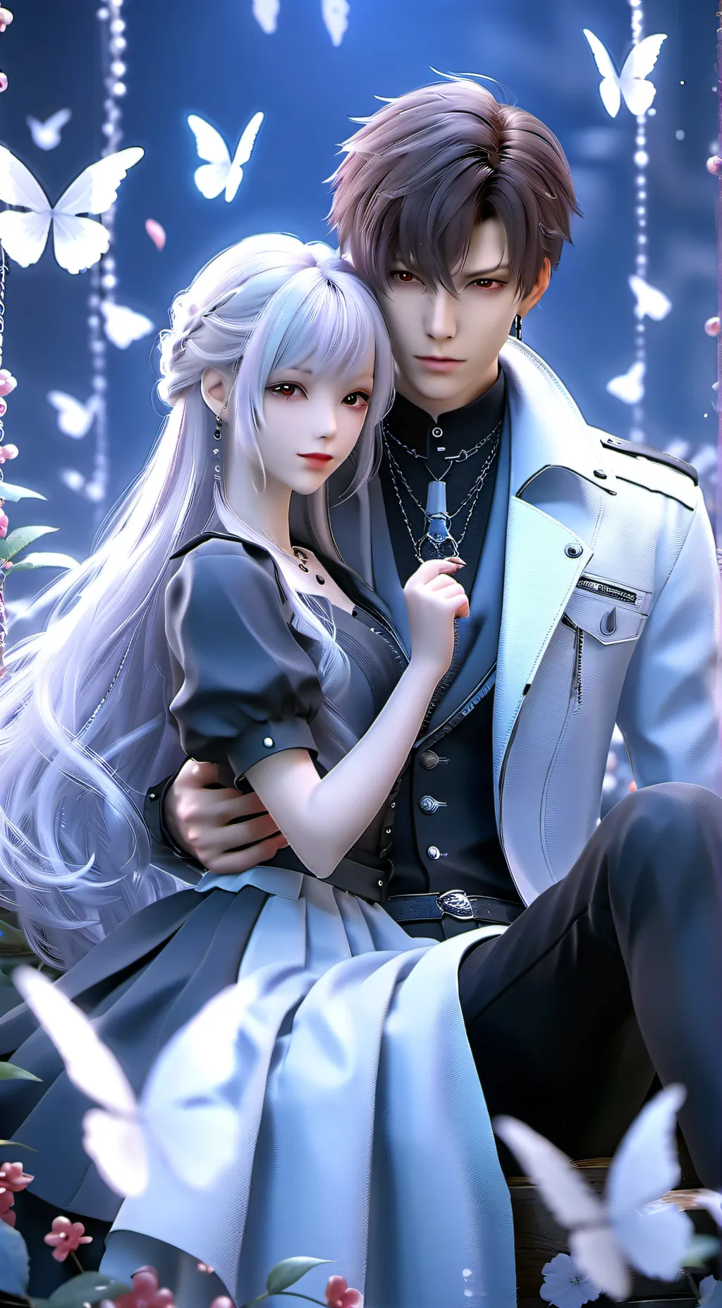 ai character: Ikemen vampires  background