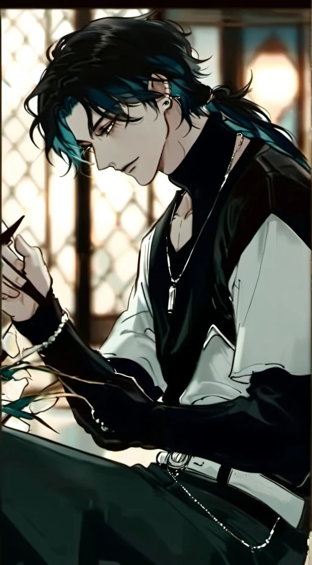 ai character: Rogan background