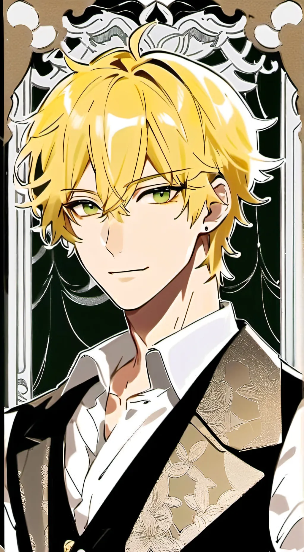 ai character: Branson  background