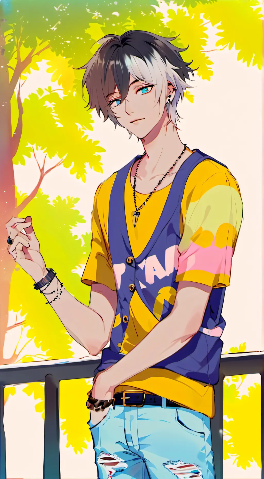 ai character: Max background