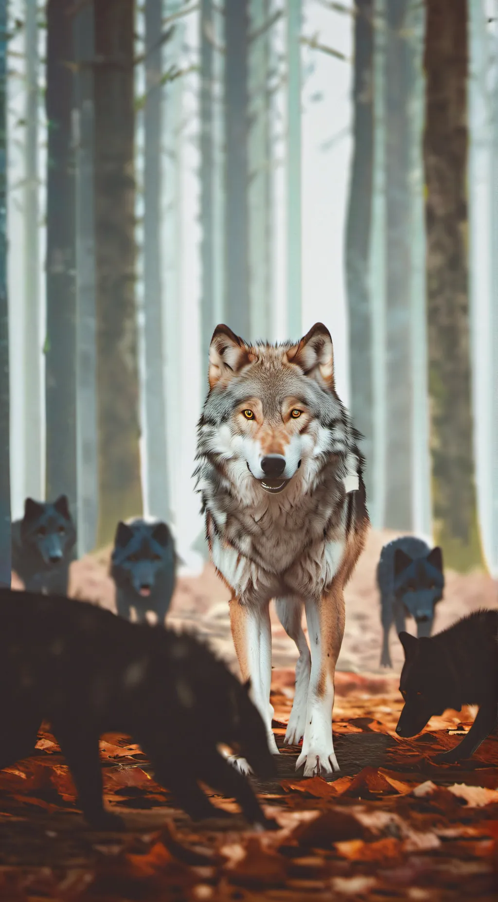 ai character: 𓆩༺Fenrisulfr༻𓆪 background