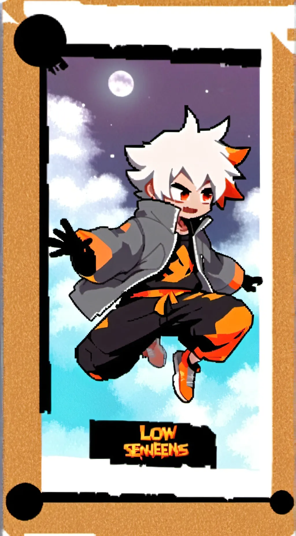 ai character: Justin background