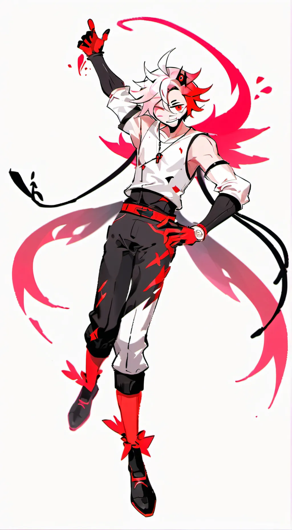 ai character: Angel  background