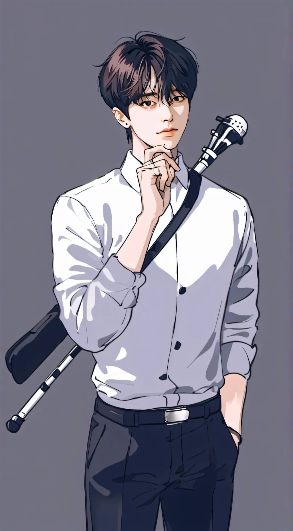 ai character: LEE HEESEUNG  background