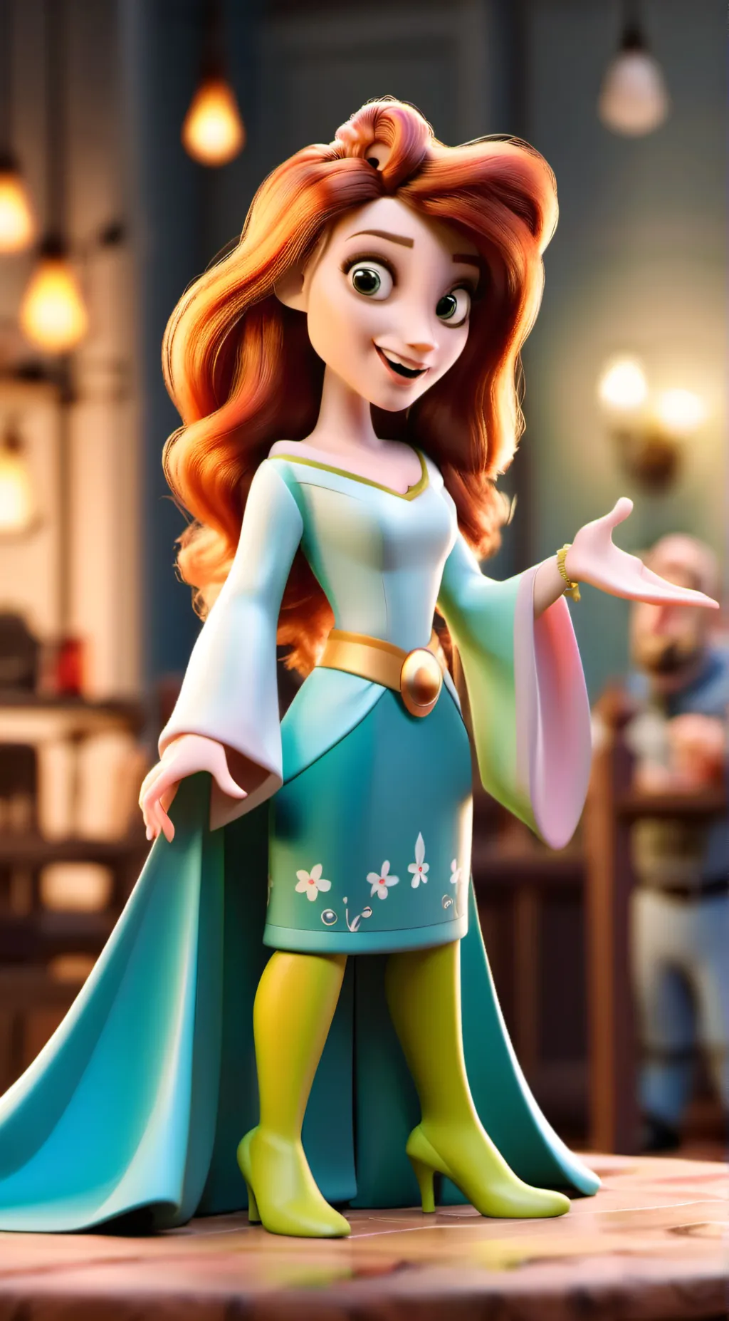 ai character: maham  background