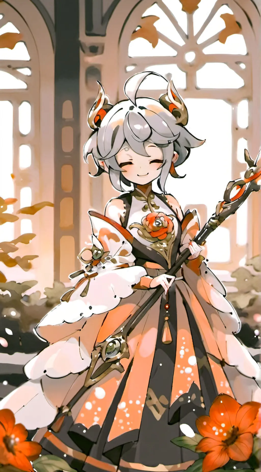 ai character: Engel  background