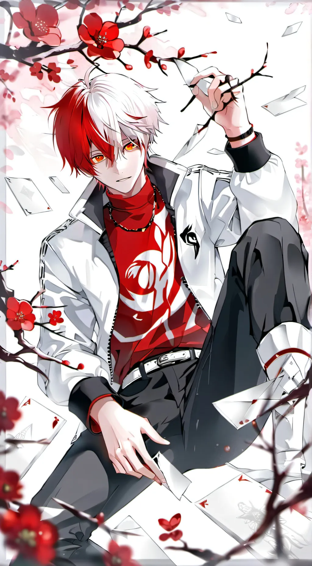 ai character: Shoto Todoroki:PH background